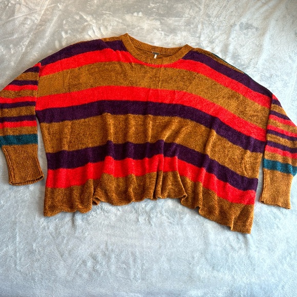 🎯Free People All About You Oversize Pullover Sweater Size Small - Picture 4 of 9